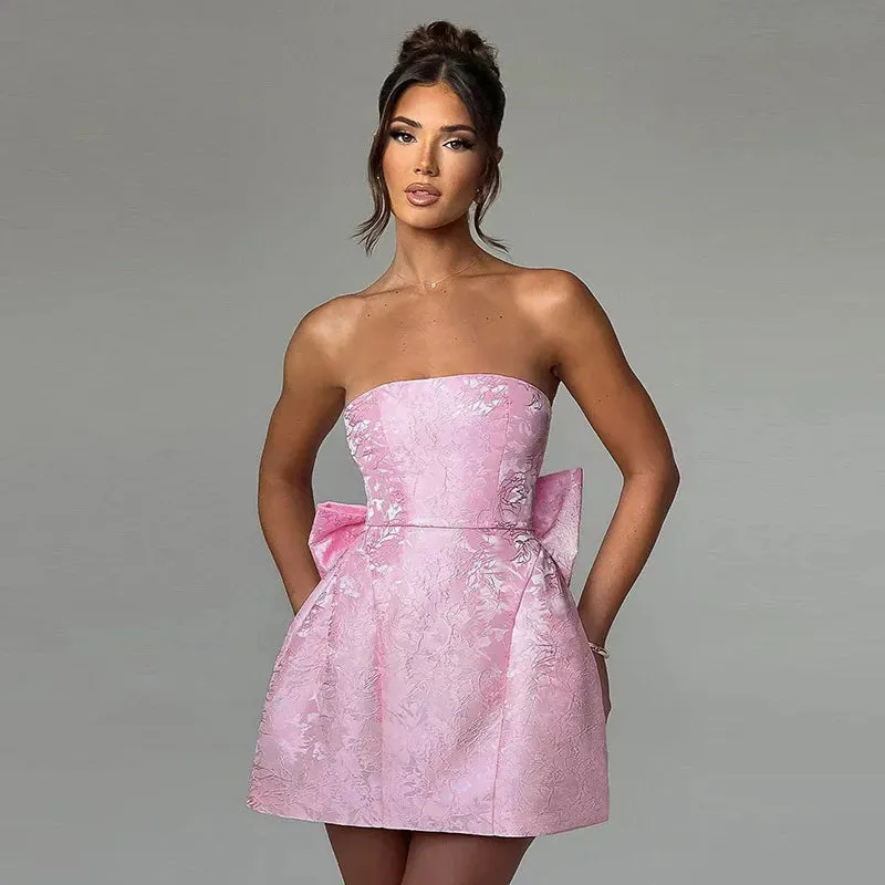 Alisayah - Flattering strapless dress