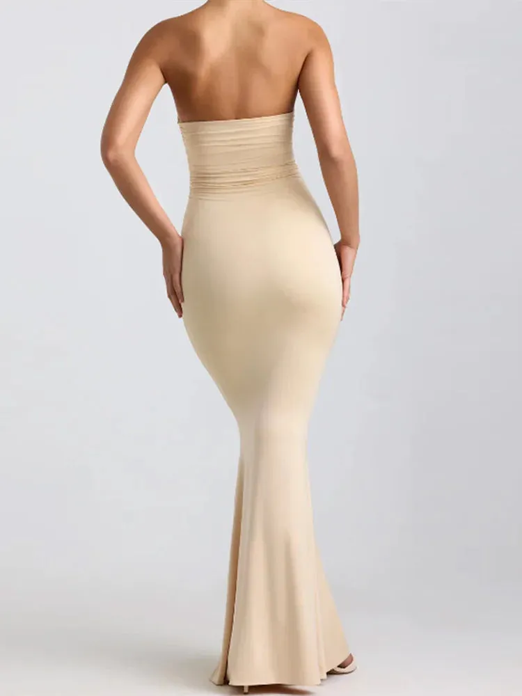 Belmira - Figure flattering strapless dress