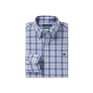 Benton Performance Plaid Dress Shirt