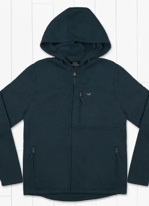 Bismark FieldTec Heather Jacket in Navy/Dark Green by Soutehrn Marsh