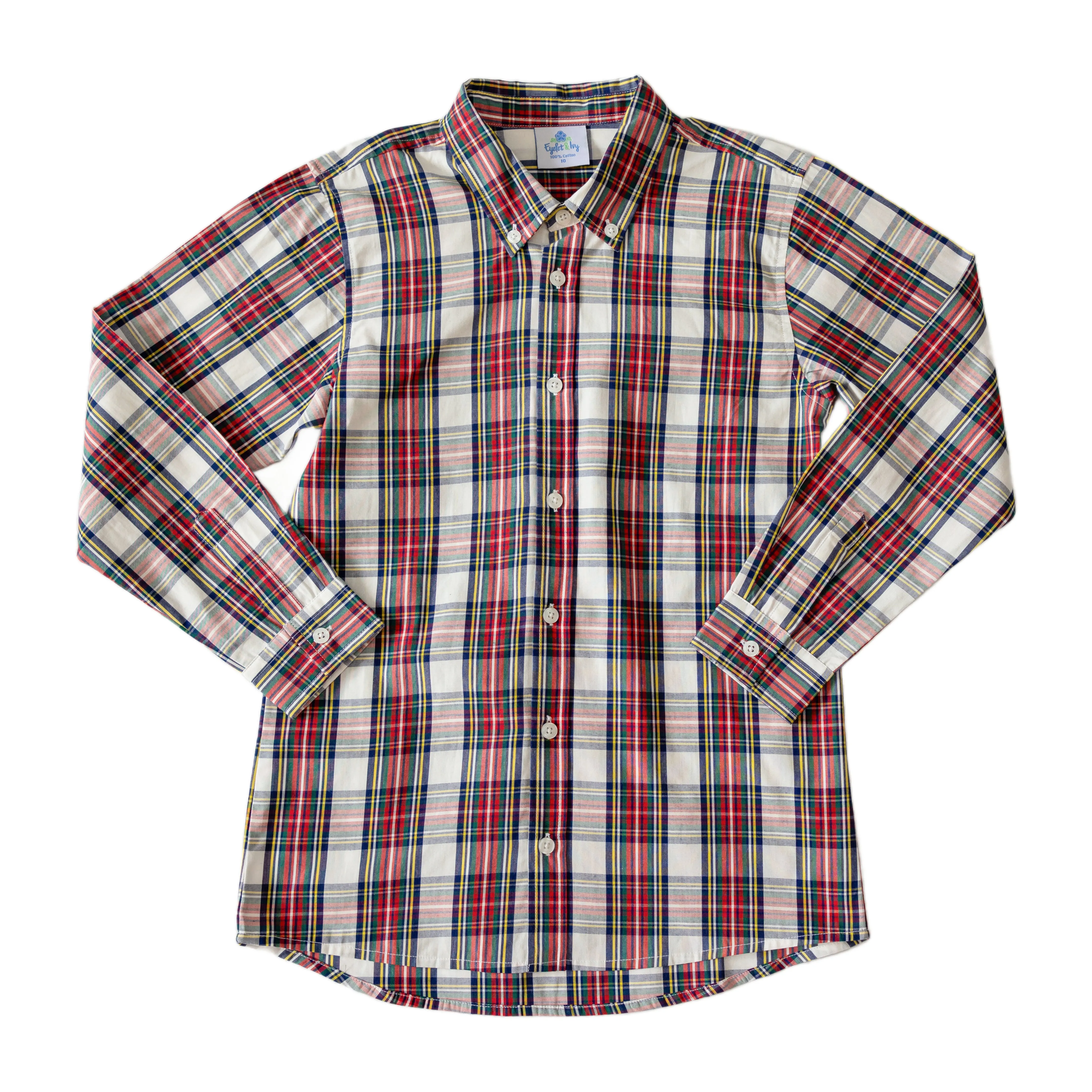 Boys Button Down - Windsor Tartan