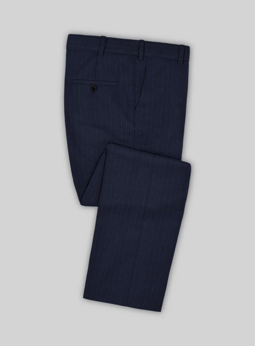 Bristol Navy Classic Stripe Suit