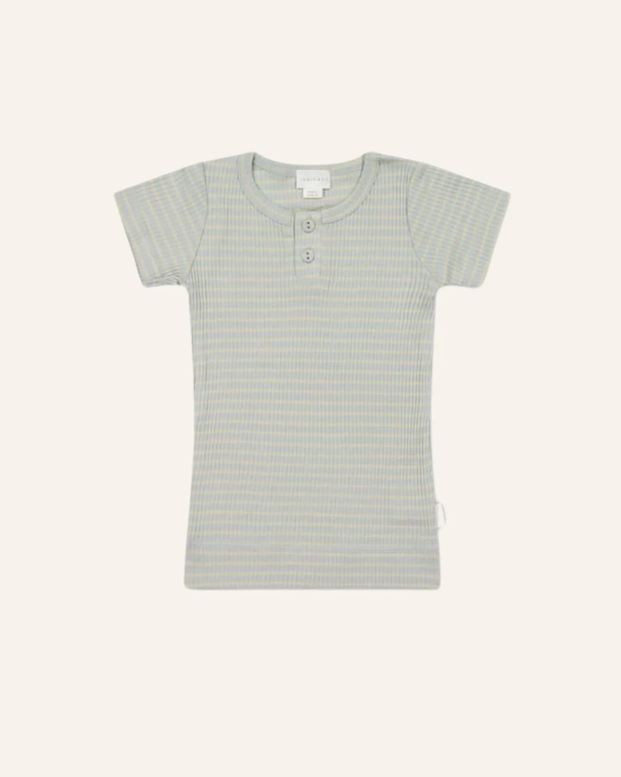 COTTON HENLEY TEE