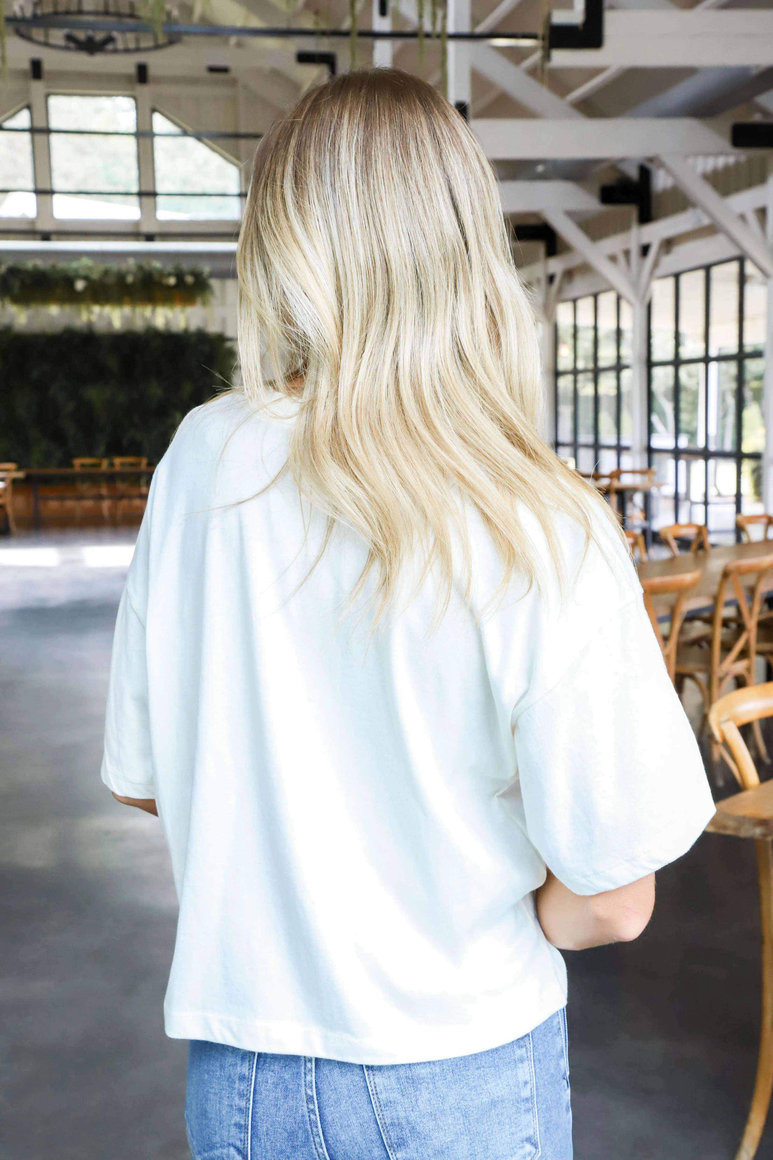 Desert Vibes Graphic Tee, Vintage White