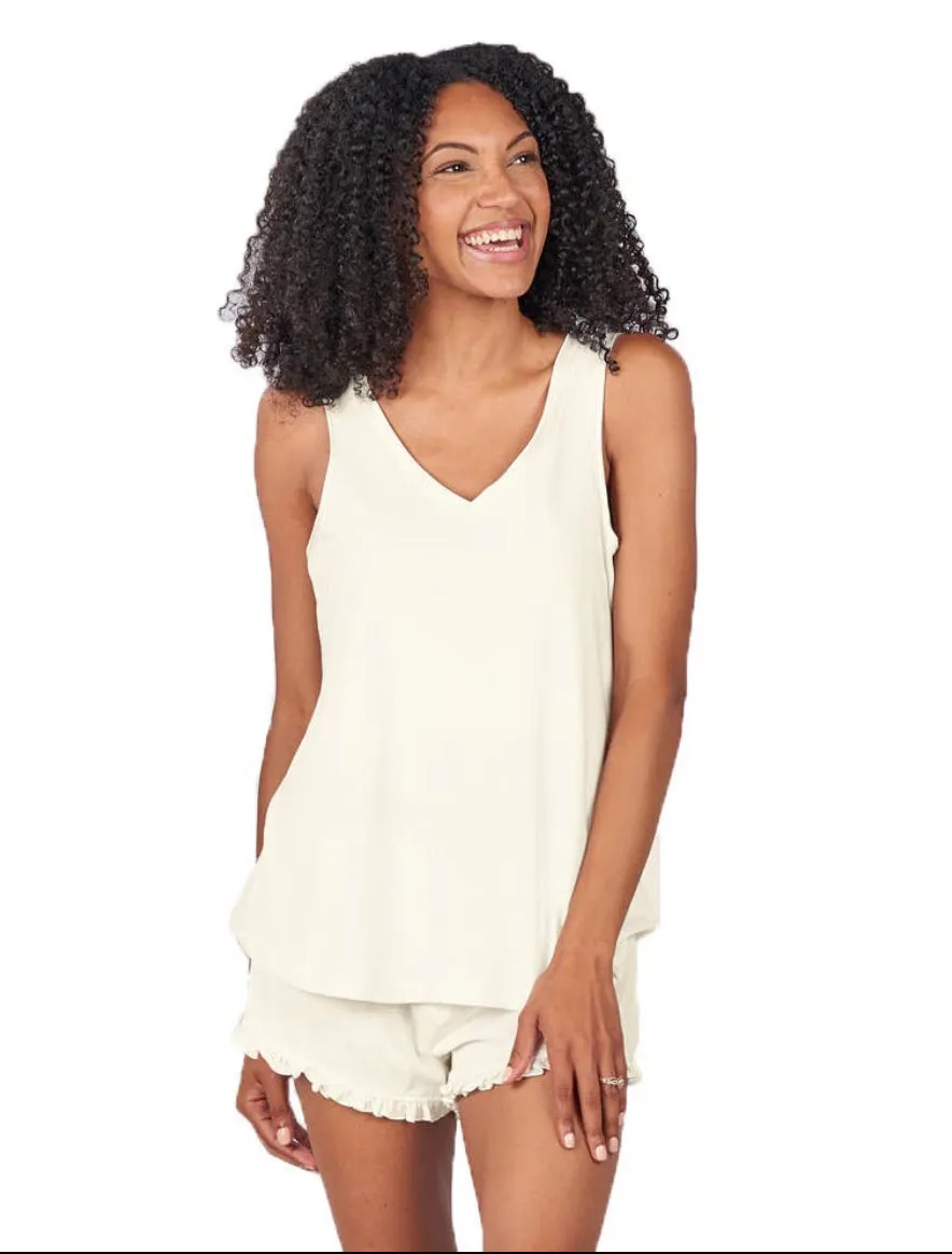 Faceplant Bamboo® Double-V Pajama Tank