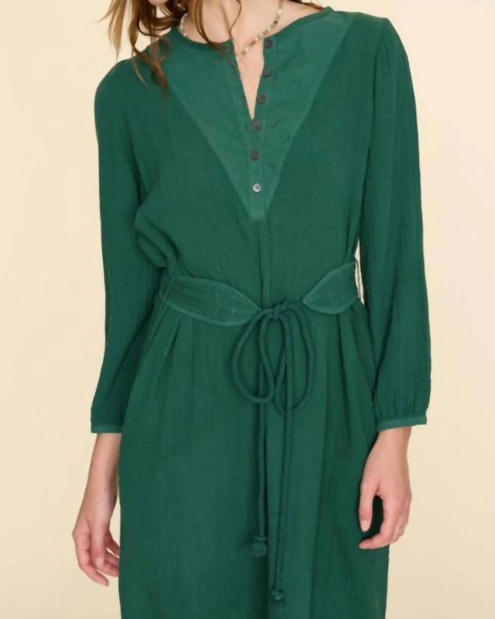 Faith Dress in Pine Needle | Pine Needle