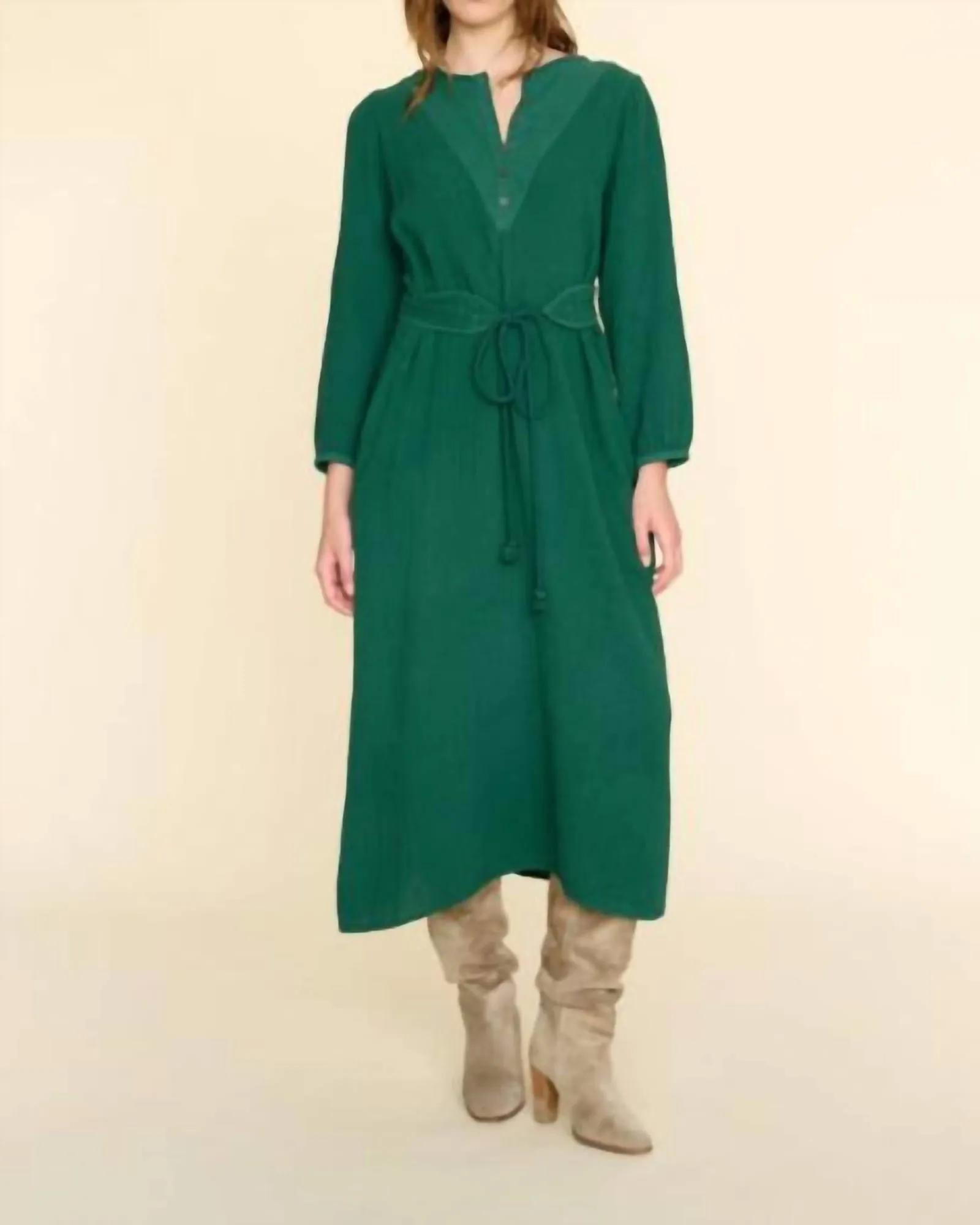 Faith Dress in Pine Needle | Pine Needle