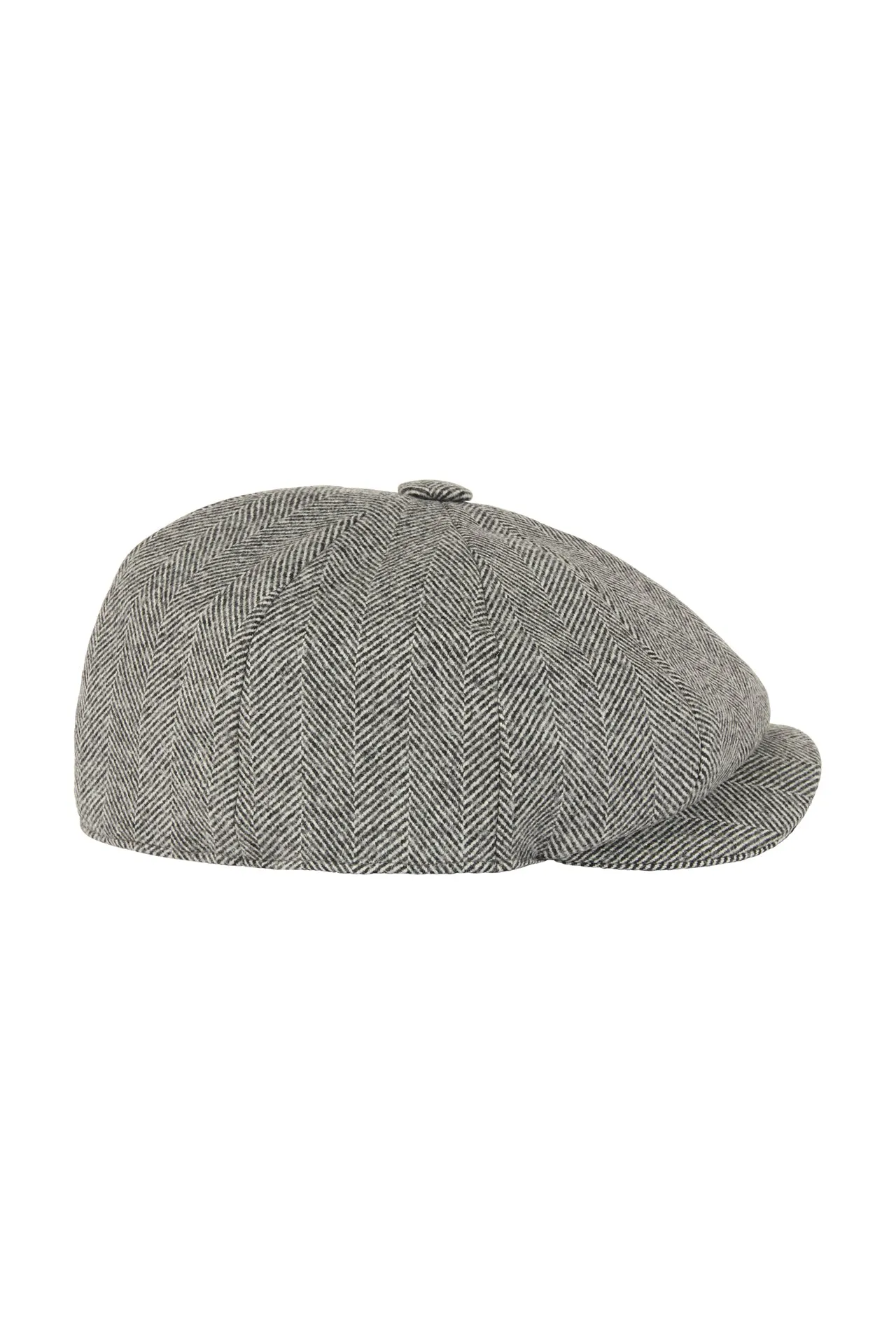 Grey Herringbone Towton Cap