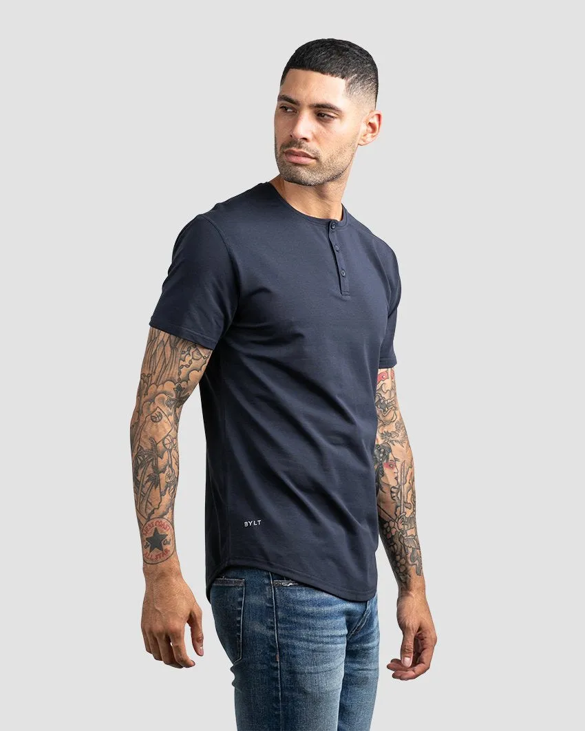 Henley Drop-Cut: LUX (Size XXXL)