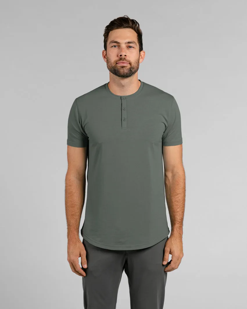 Henley Drop-Cut: LUX (Size XXXL)