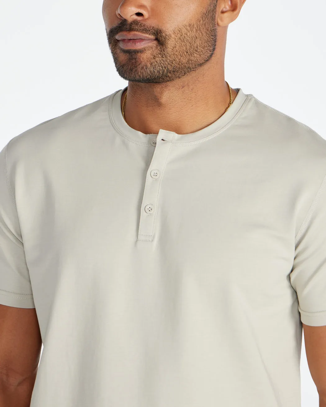 Henley Drop-Cut: LUX (Size XXXL)