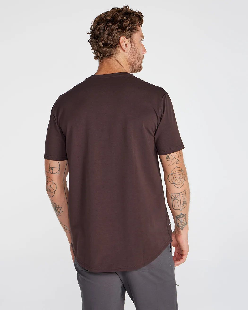 Henley Drop-Cut: LUX (Size XXXL)