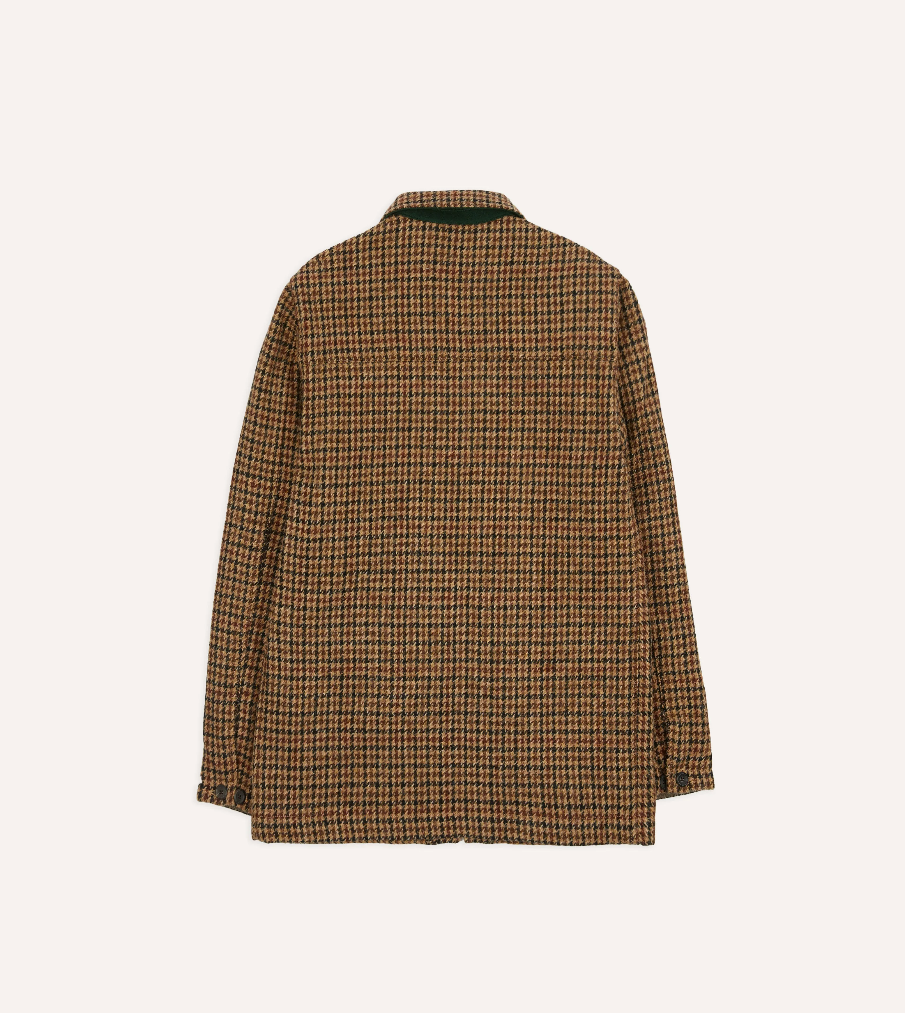 Houndstooth Check Harris Tweed Donkey Jacket