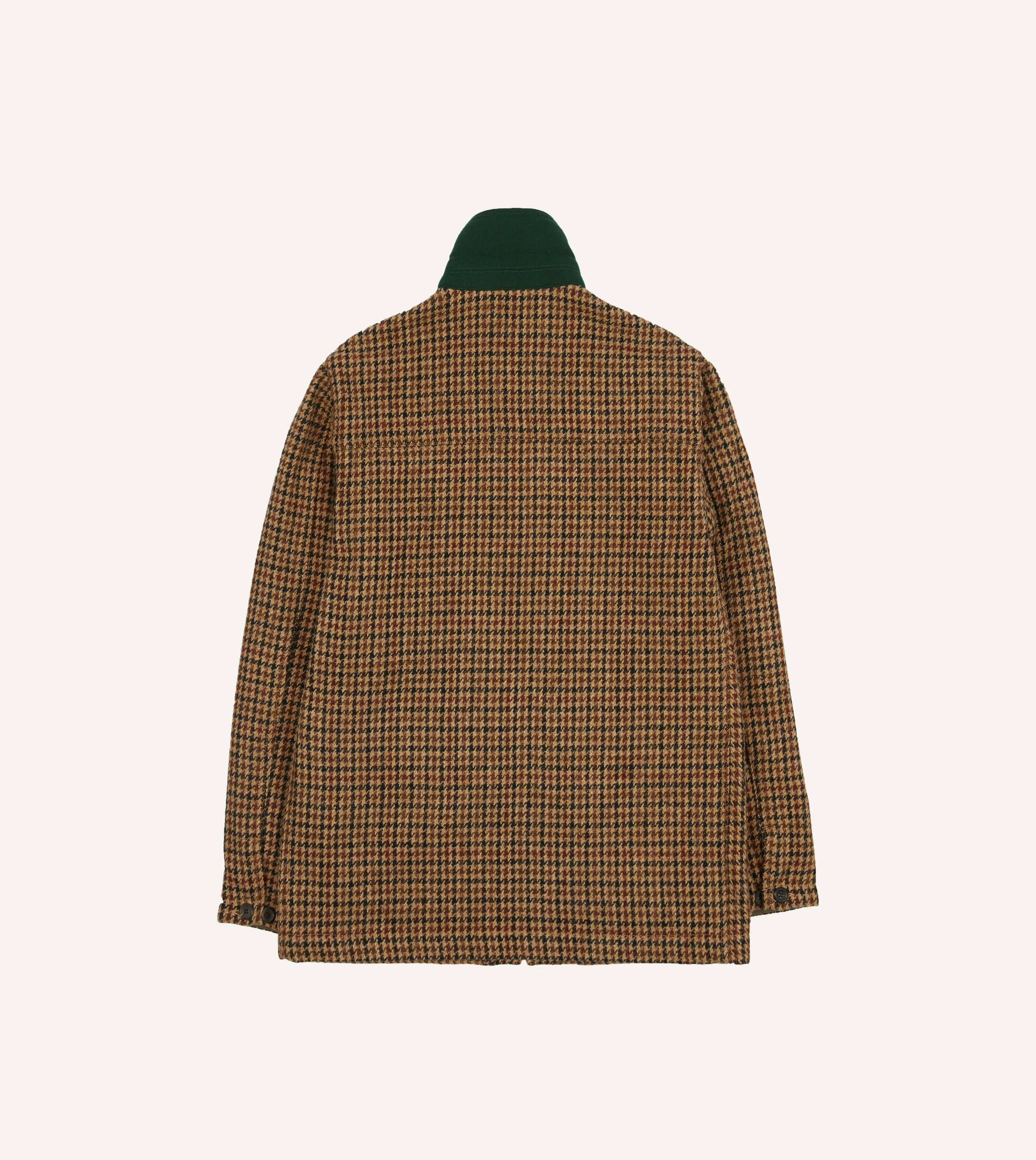 Houndstooth Check Harris Tweed Donkey Jacket