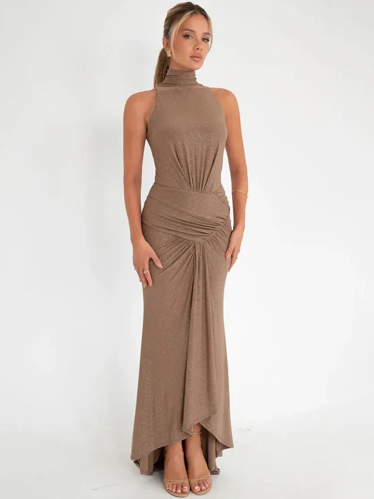 Kim - Figure flattering dress with sparkle