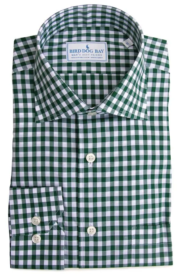 Longmoor: Button Down Shirt - Green (S & M)