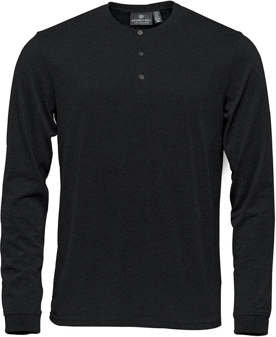 Men's Torcello L/S Henley - TGH-1