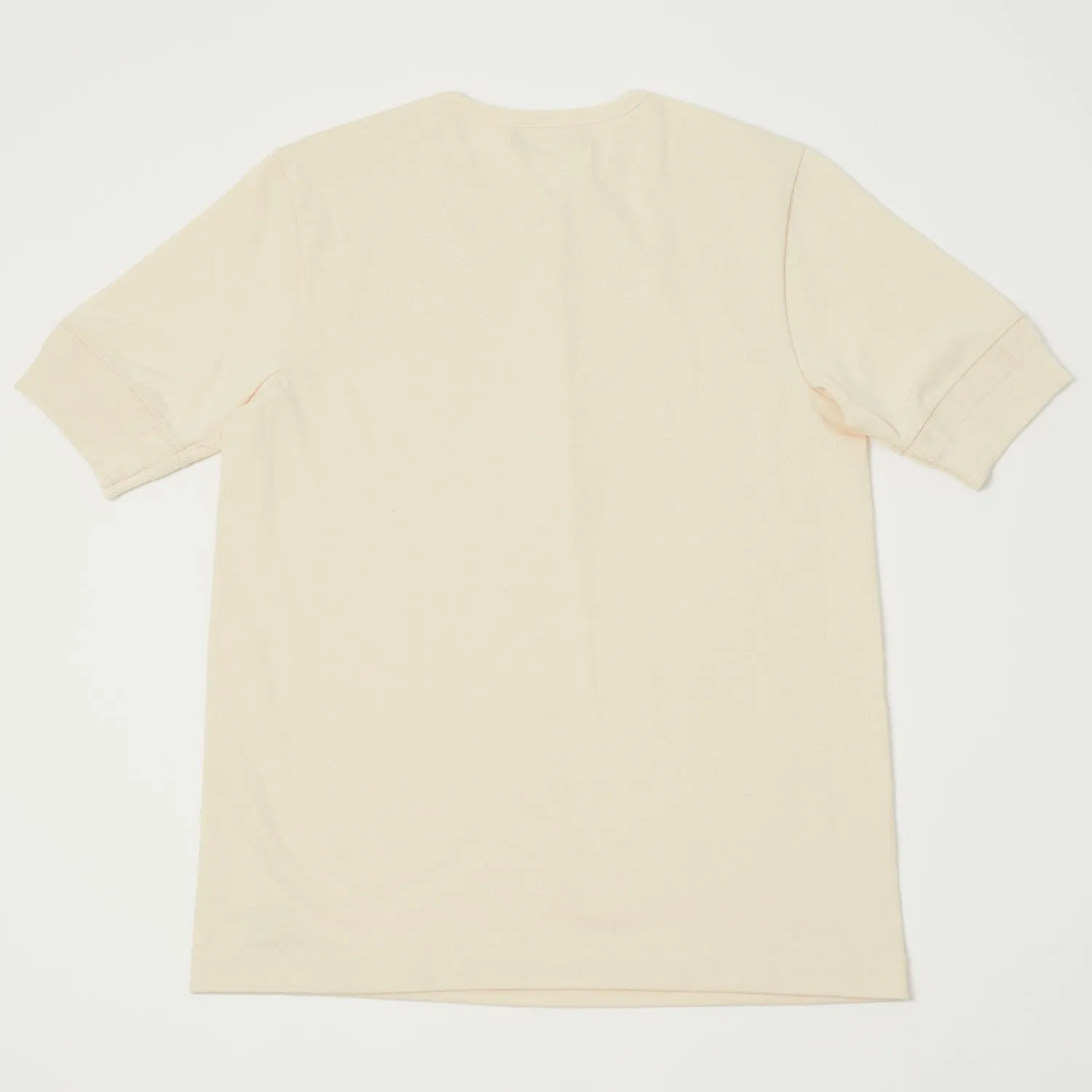 Merz b. Schwanen 207 Short Sleeve Henley - Nature