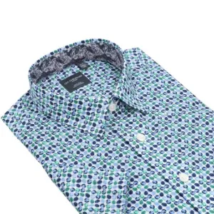 Mint Short Sleeve Shirt - Button-Down Men's Short Sleeve Shirts