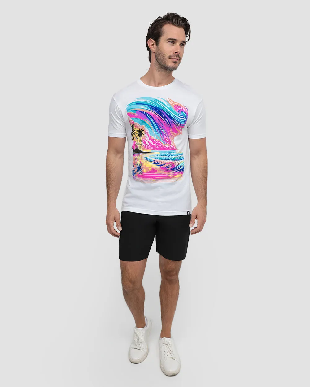 Neon Waves Tee