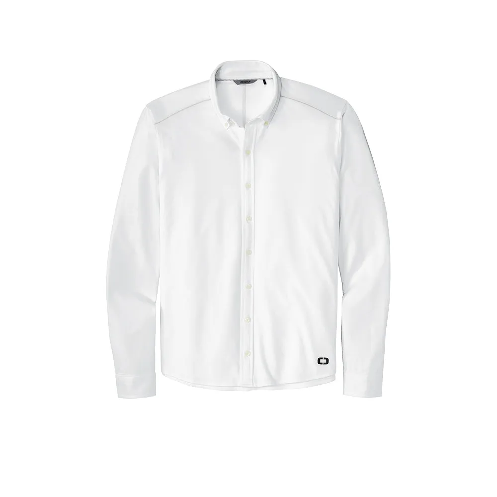 OGIO ® Code Stretch Long Sleeve Button-Up - Bright White