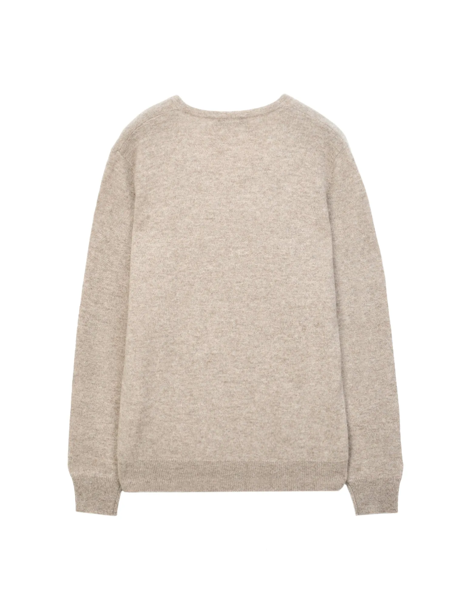 V Neck Sweater_Beige