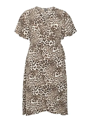 Vero Moda Curve Saki Wrap Dress