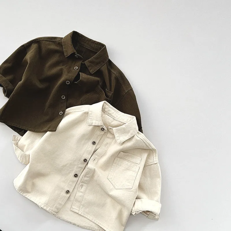 Vintage Kids Button-Down Shirt