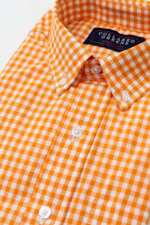 Wilton: Brookline Button Down - Orange