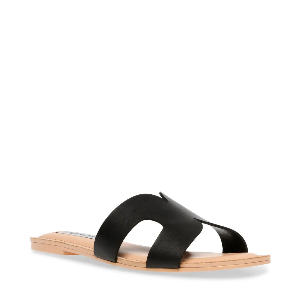 Zarnia Sandal BLACK LEATHER